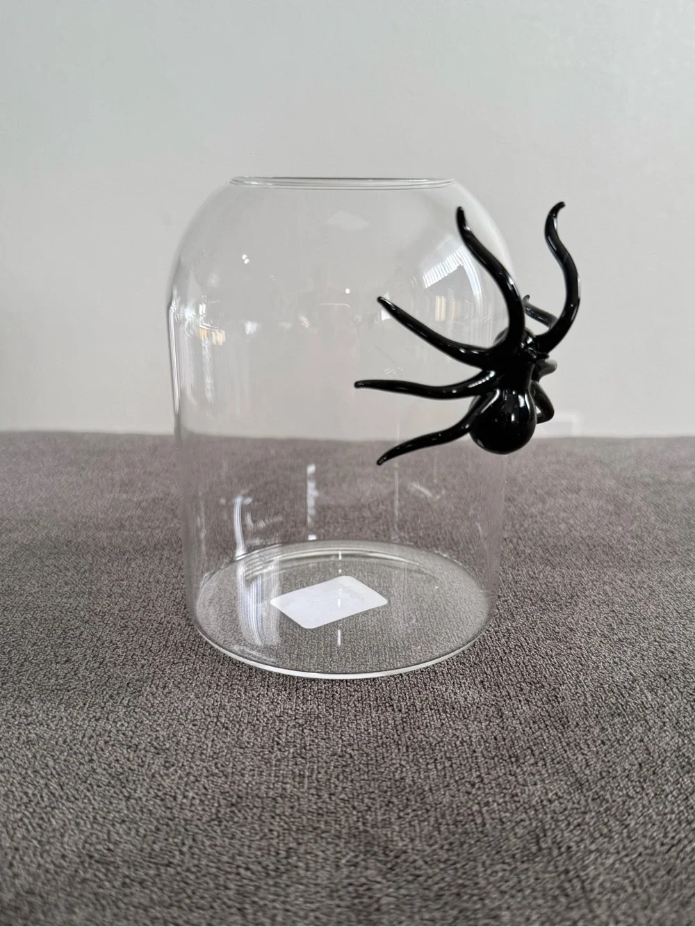 West Elm Glass Spider Vase